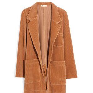 Madewell Texture & Thread Velour Corduroy Blazer